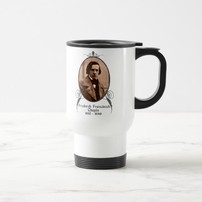 Caneca Térmica Fryderyk Chopin (Direita)