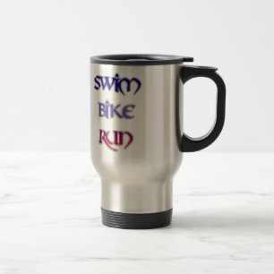 Caneca Térmica Funcionamento da bicicleta da natação do Triathl
