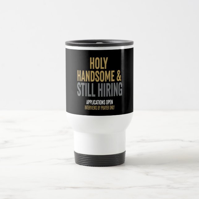 Caneca Térmica Funny  Travel Mug For Single Christian Men (Centro)