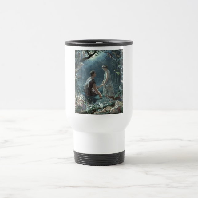 Caneca Térmica Furries: Shakespeare é um sonho de uma noite de ve (Centro)
