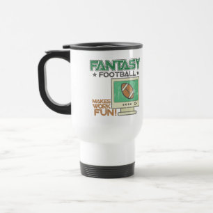 Caneca Térmica Futebol da fantasia