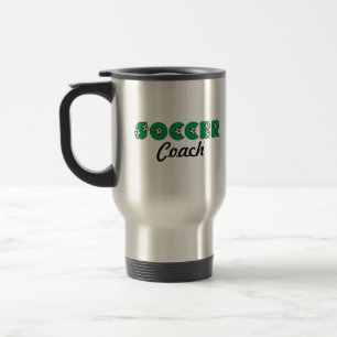 Caneca Térmica Futebol no verde
