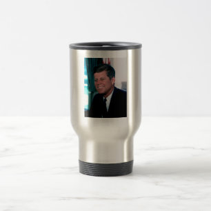 Caneca Térmica Gabinete Oval do Presidente John F. Kennedy