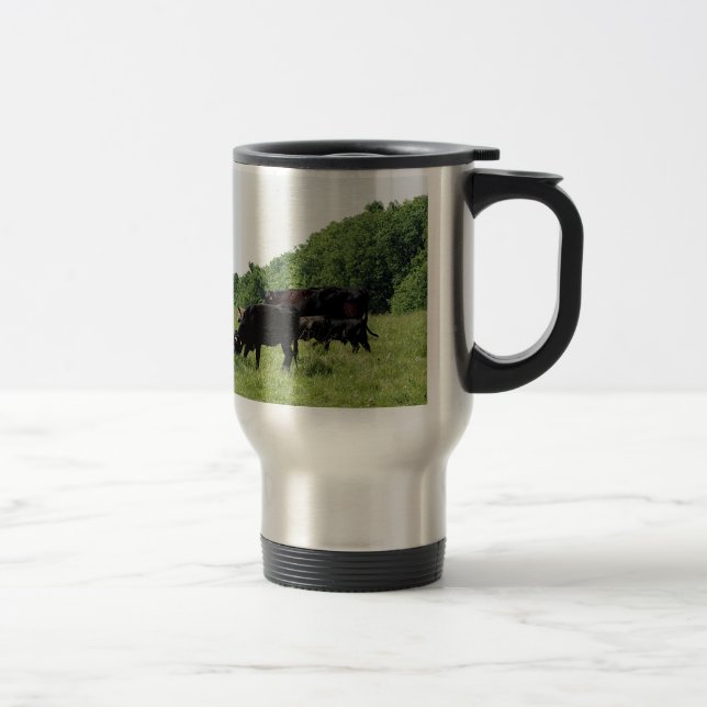 Caneca Térmica Gado Angus preto (Direita)