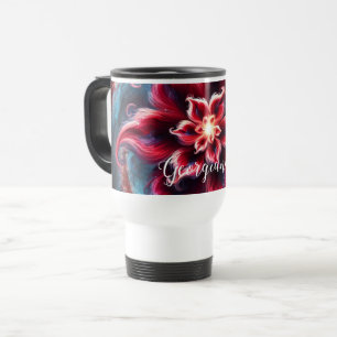 Caneca Térmica Galáxia Festiva Festiva Festiva Personalizada