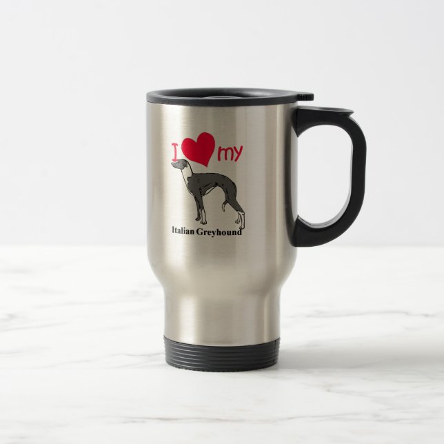 Caneca Térmica Galgo italiano (Iggy) (Direita)