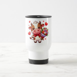 Caneca Térmica Galinha Dia de os namorados