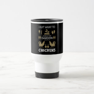 Caneca Térmica Galinhas E Jardinagem