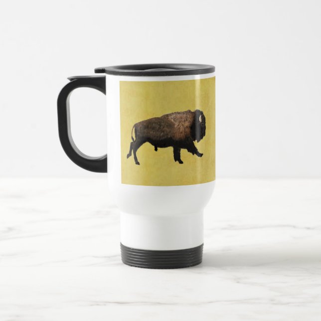Caneca Térmica Galloping Bison (Esquerda)