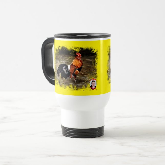 Caneca Térmica Galo (Frente Esquerda)