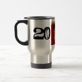 Caneca Térmica Galo Cónico Chinês Novo Ano Personalizado Birthday