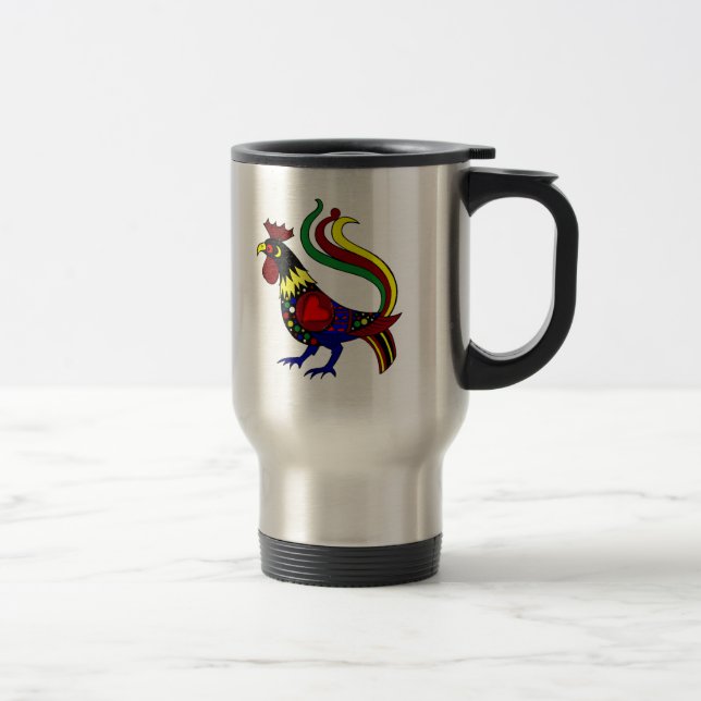 Caneca Térmica Galo de Barcelos - presentes de Camisas e (Direita)
