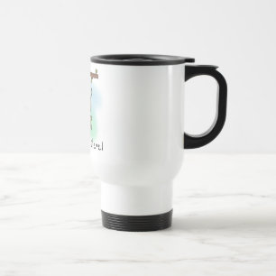 Caneca Térmica Gambá que pendura dentro lá