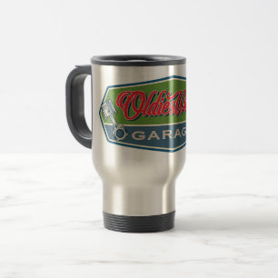 Caneca Térmica Garagem confortável de OldiesWorks do vintage
