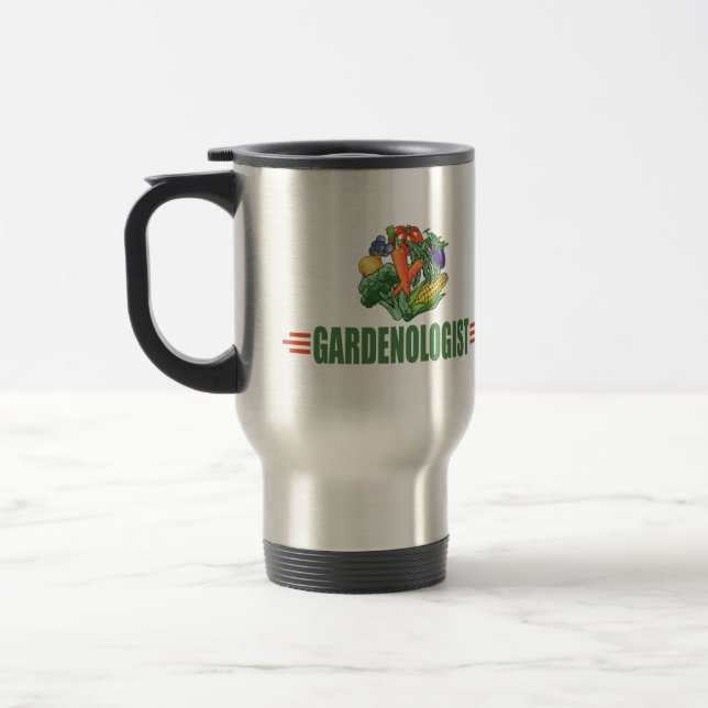 Caneca Térmica Gardener Engraçado (Esquerda)