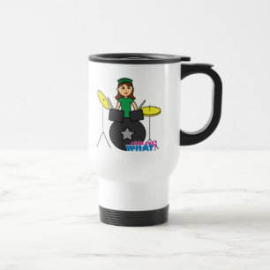 Caneca Térmica  Garotas não sabem o quê? Design Personalizado d