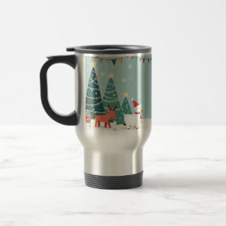 Caneca Térmica Garrafa comemorativa de Natal