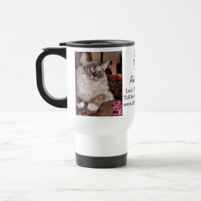 Caneca Térmica Gato (Esquerda)