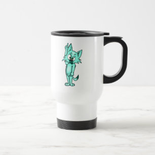 Caneca Térmica Gato assertivo engraçado dos desenhos animados