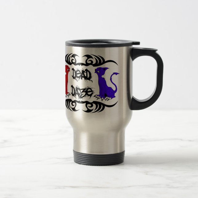 Caneca Térmica Gato Deja Vu (Direita)