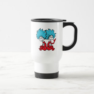 Caneca Térmica Gato no Chapéu Uma Coisa e Duas Coisas