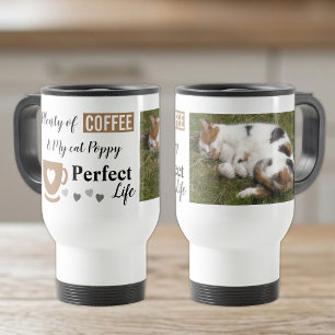 Caneca Térmica Gato perfeito como animal de estimação e foto marr