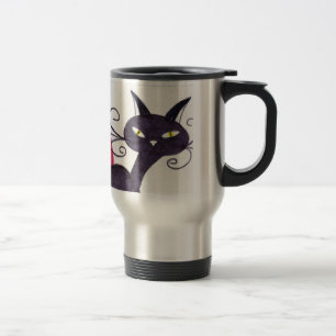 Caneca Térmica Gato preto