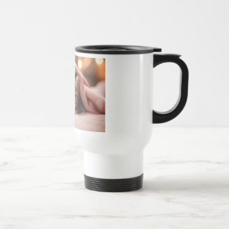 Caneca Térmica Gato primeiro, café segundo