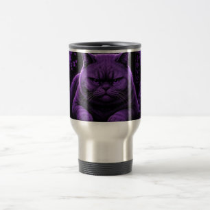 Caneca Térmica Gato Seriamente