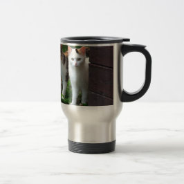 Caneca Térmica Gatos fora brincando