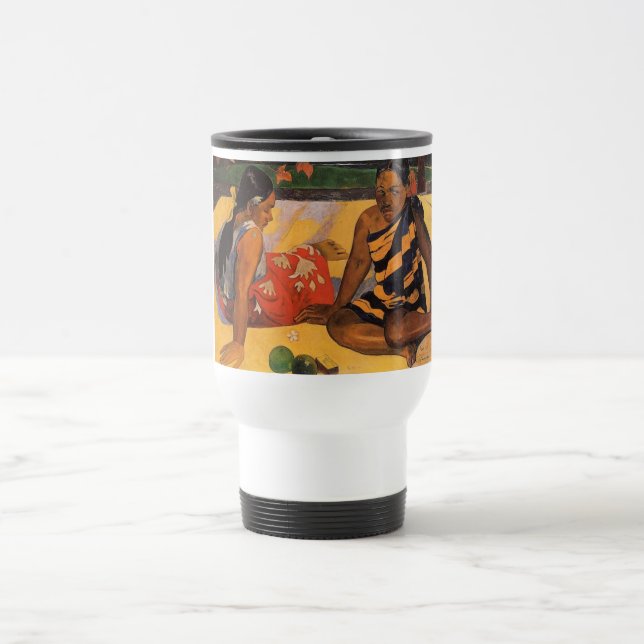 Caneca Térmica Gauguin French Polynesia Tahiti Women Painting (Centro)