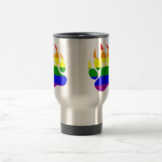 Caneca Térmica Gay Bear Arco Arco Arco-Íris Incrível (Centro)
