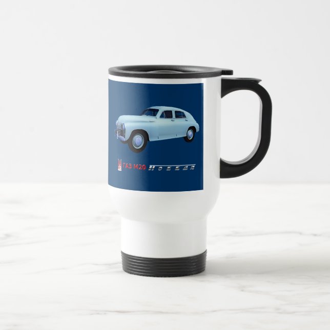 Caneca Térmica GAZ M20 Sedan russo (Direita)