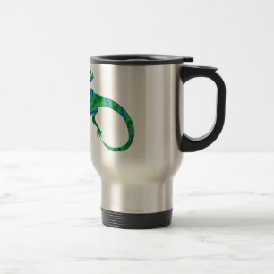 Caneca Térmica Gecko Verde