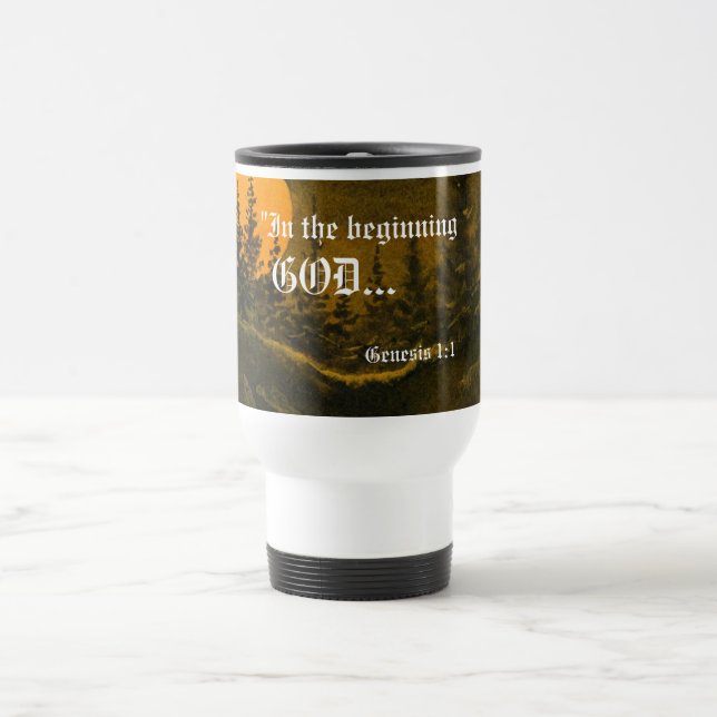Caneca Térmica Gênesis 1:1 Mug (Centro)