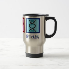 Caneca Térmica Geneticista Peace Love Genetics Company
