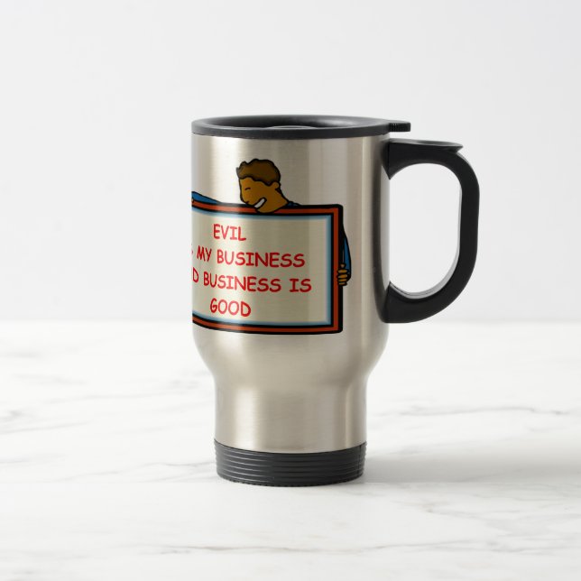 Caneca Térmica gênio mau (Direita)