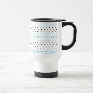 Caneca Térmica Geometria azul