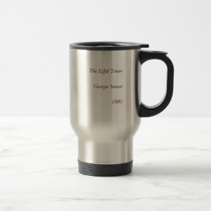 Caneca Térmica Georges Seurat: A Torre Eiffel (1889)