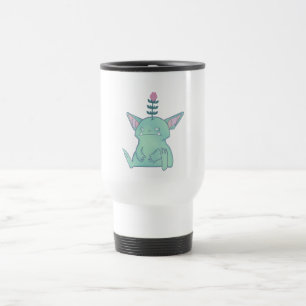 Caneca Térmica Gerald o Goblin Cria Fantasia Mal-Humorada Fofa