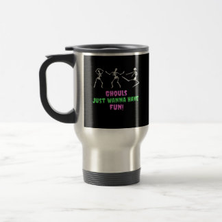 Caneca Térmica Ghouls Só Quer Divertir-Se Com A Lpreguiça