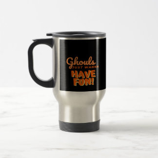 Caneca Térmica Ghouls Só Quer Se Divertir