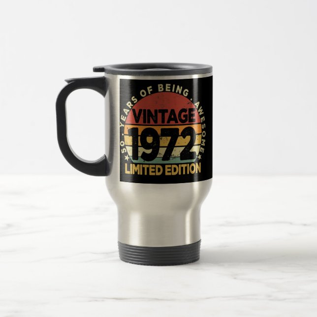 Caneca Térmica Gifts Vintage 1972 Limited Edition (Esquerda)