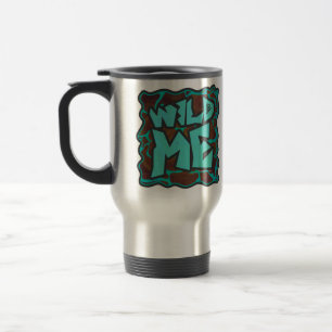 Caneca Térmica Giraffe Brown e Teal Impressão