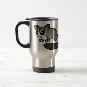 Caneca Térmica Glider do Açúcar de Desenho Animado