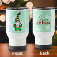 Gnome é onde está o café | Festa de Natal