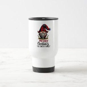 Caneca Térmica Gnomo da Família Correspondente Feliz Natal   Dive