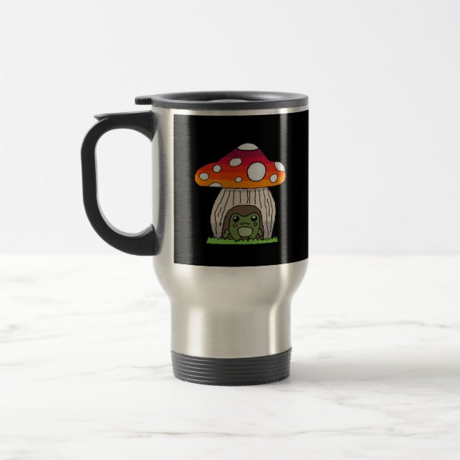 Caneca Térmica Goblincore Frog Classic Retro Appeal (Esquerda)