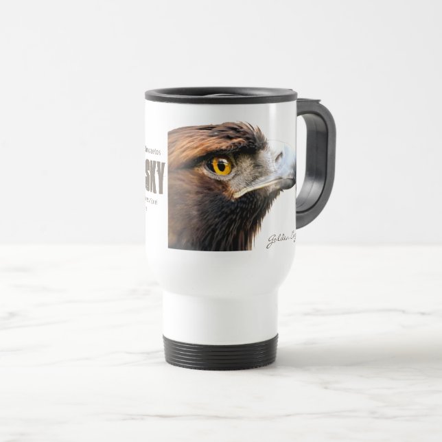 Caneca Térmica Golden Eagle (Frente Esquerda)