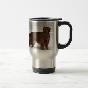 Caneca Térmica Golden retriever